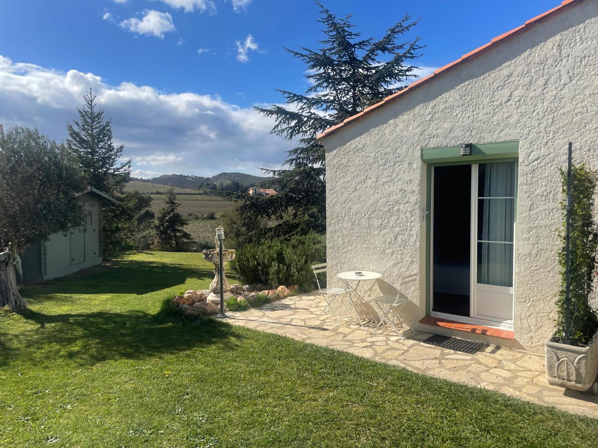La Chambre De L'Auxineill Castelnou Bagian luar foto